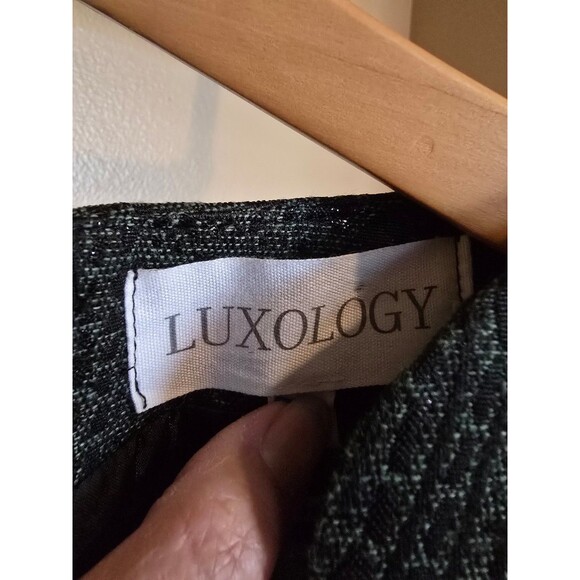 Luxology cocktail dress women's size 2 Deep Green Color - Picture 10 of 12